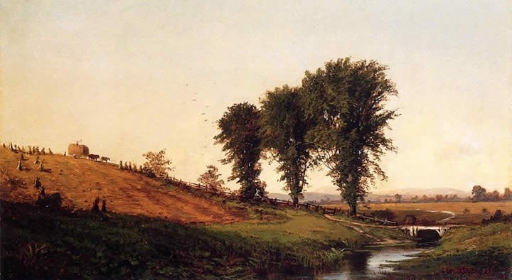 Alfred Thompson Bricher Haying